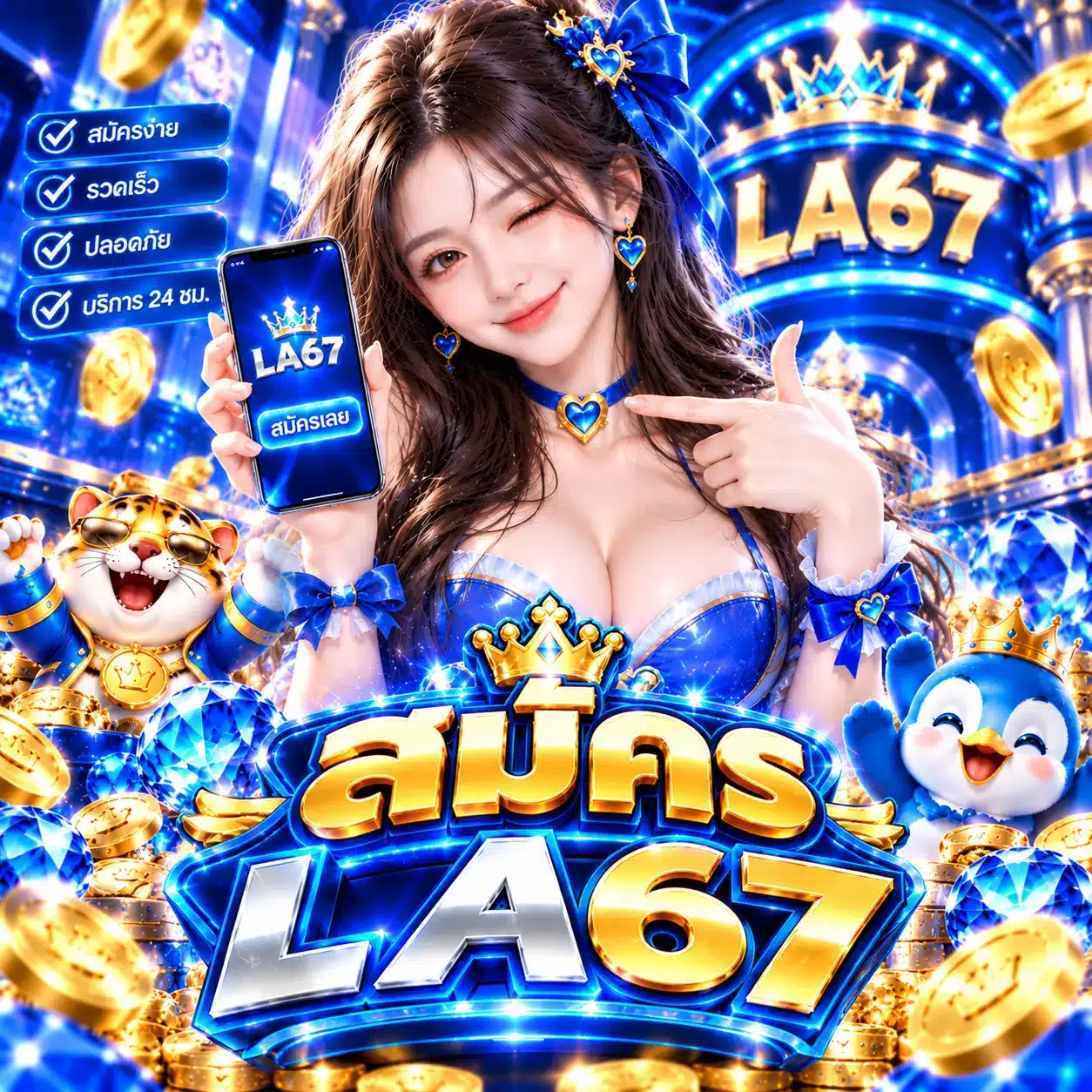 สมัคร LA67